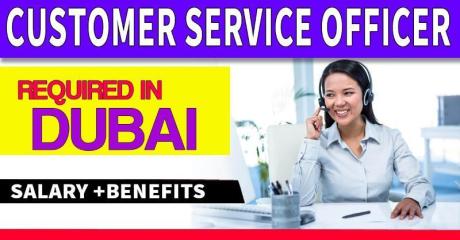Customer Service Specialist Required in Dubai