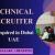 Technical Recruiter Required in Dubai