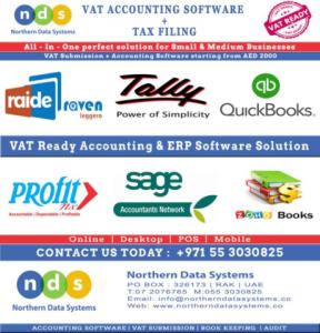 NDS - Looking for VAT Ready Accounting Software & Book Keeping Services ?