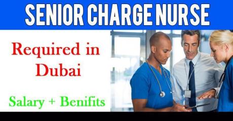 Senior Charge Nurse Required in Dubai -