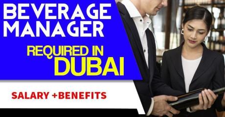 Beverage Manager Required in Dubai