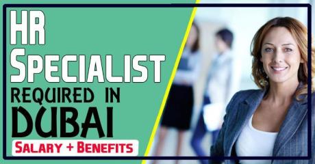 Human Resources Specialist Required in Dubai