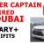 DRIVER CAPTAIN REQUIRED IN DUBAI