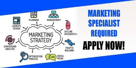 MARKETING SPECIALIST REQUIRED IN DUBAI