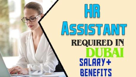 HR Assistant Required in Dubai