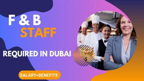 F & B Staff Required in Dubai