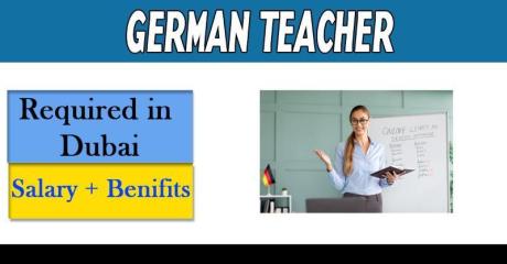 German Teacher Required in Dubai -
