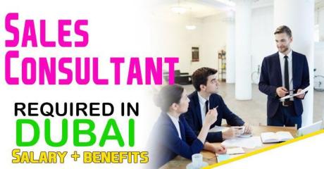 Sales Consultant Required in Dubai