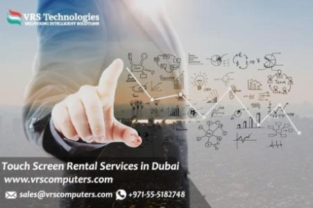 Rent Touchscreens at VRS Technologies in Dubai