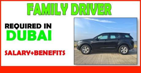 Family Driver Required in Dubai