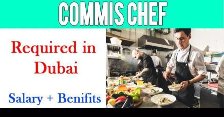 Commis Chef Required in Dubai