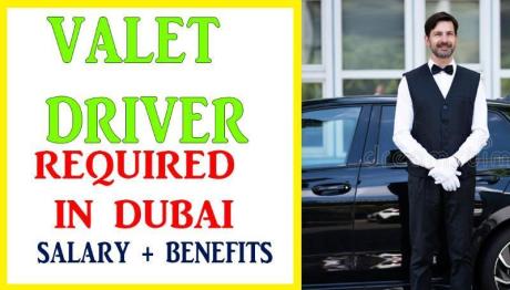 Valet Driver Required in Dubai