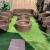 Outdoor rattan sofa set 8 seats