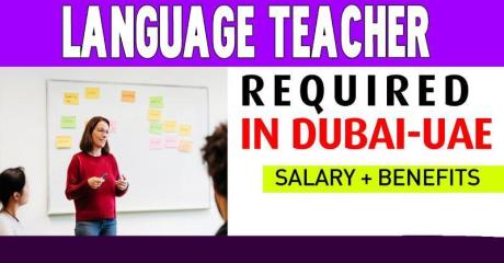 Language Teacher Required in Dubai