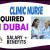 Clinic Nurse Required in Dubai