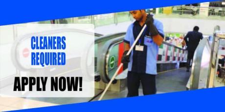 CLEANERS REQUIRED IN DUBAI