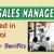Sales Manager Required in Dubai