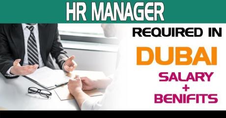 Human Resources (HR) Manager Required in Dubai