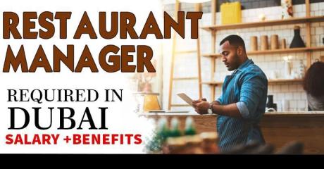 Restaurant Manager Required in Dubai