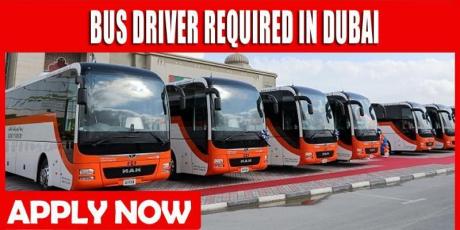BUS DRIVER REQUIRED IN DUBAI