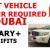 LIGHT VEHICLE DRIVER REQUIRED IN DUBAI