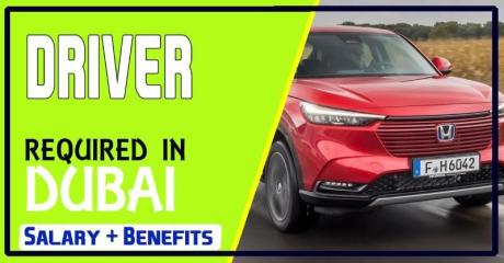 DRIVER Required in Dubai