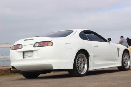 Neat White Toyota supra for sale