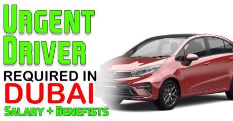 Urgent Driver Required in Dubai