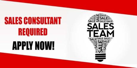 SALES CONSULTANT REQUIRED IN DUBAI