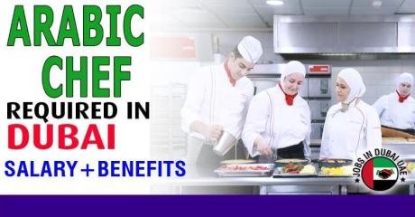 Arabic Chef Required in Dubai