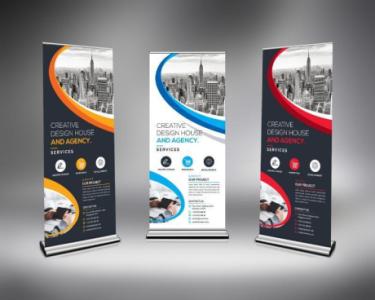 Roll Up Banners Stands