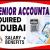 Senior Accountant Required in Dubai