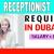 Receptionist Required in Dubai