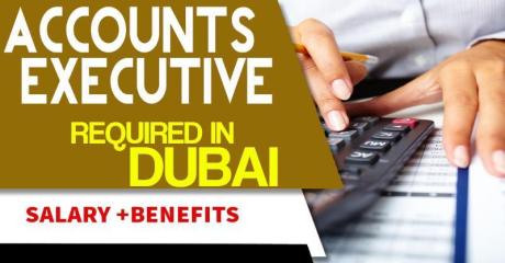 Accounts Executive Required in Dubai