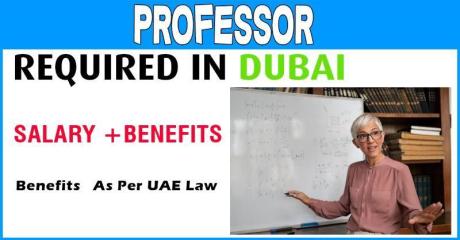 Professor Required in Dubai