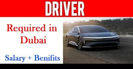 Driver Required in Dubai