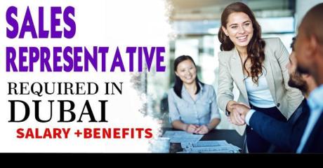 Sales Representative Required in Dubai