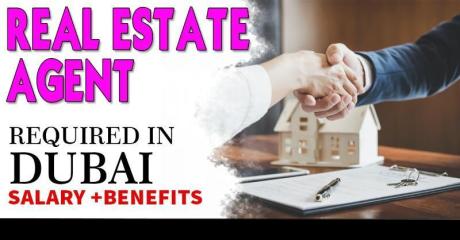 Real Estate Agent Required in Dubai