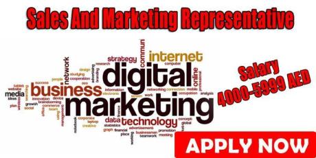 Sales And Marketing Representative