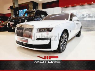 ROLLS ROYCE GHOST, 2021, GCC, STARLIGHTS, WARRANTY AND SERVICE CONTRACT, SPECIAL ORDERED AED 2,049,0