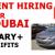 URGENT HIRING DRIVER IN DUBAI