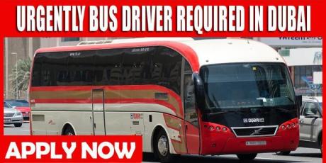 URGENTLY BUS DRIVER REQUIRED IN DUBAI