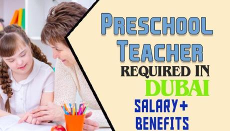 Preschool Teacher Required in Dubai