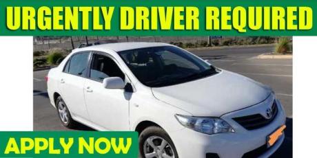 URGENTLY DRIVER REQUIRED