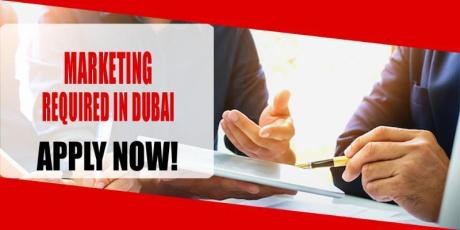 MARKETING REQUIRED IN DUBAI