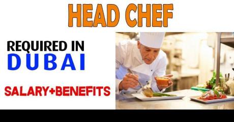 Head Chef Required in Dubai