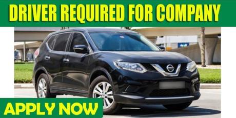 DRIVER REQUIRED FOR COMPANY