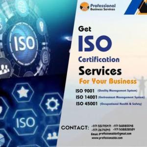 GET ISO CERTIFICATION SERVICES FOR YOUR BUSINESS. CONTACT US NOW!