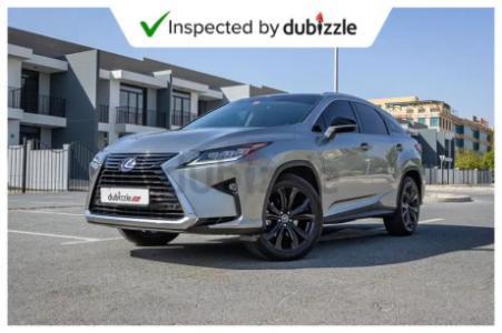 AED2697/month | 2019 Lexus RX450 Hybrid Prestige 3.5L | Full Lexus Service History | Warranty | GCC