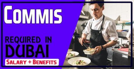 Commis Required in Dubai
